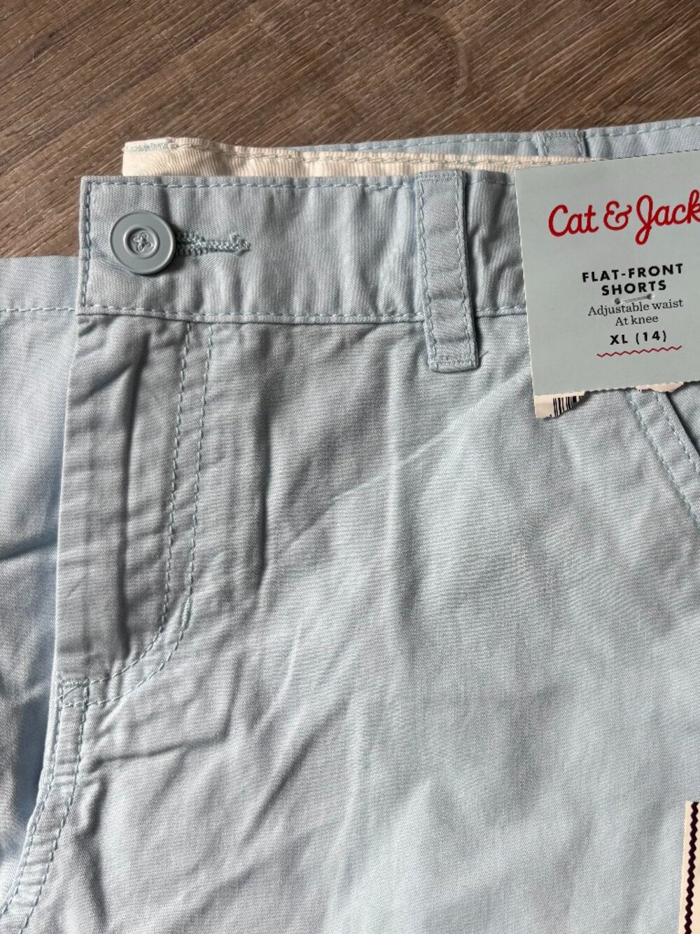 Cat and Jack boys flat-front shorts